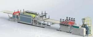 WPC Foam Board Extrusion Line Návod k obsluze