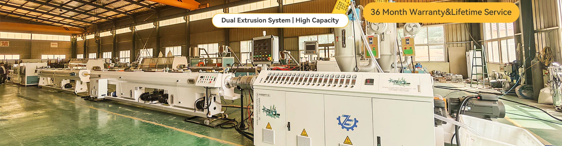 Linka na výrobu potrubí PPR