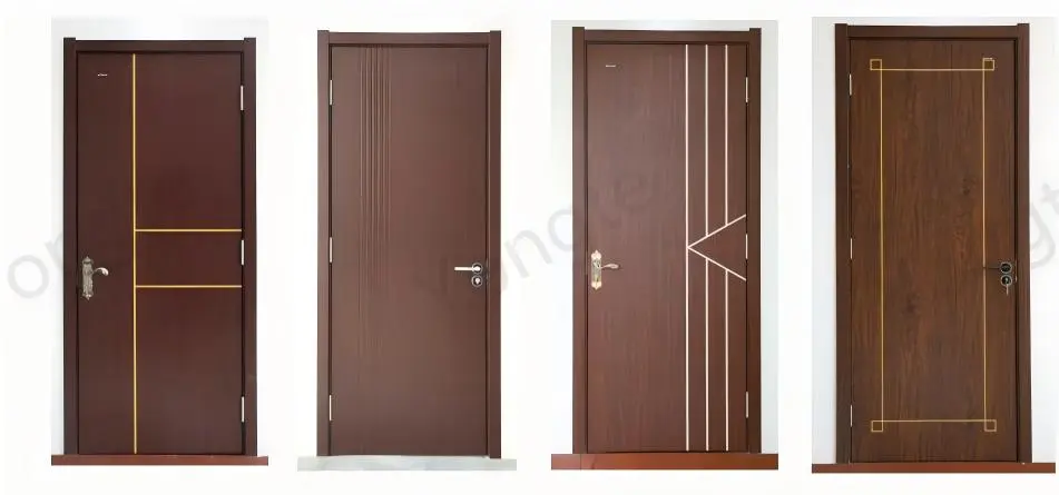 Jakou povrchovou úpravu lze použít pro dveře WPC?