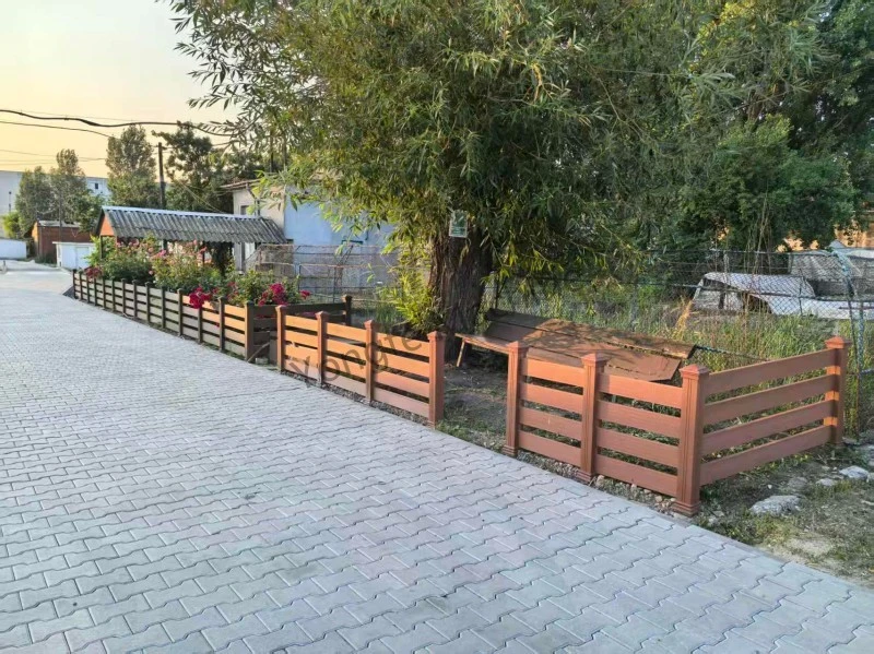 WPC fence machine in Romania