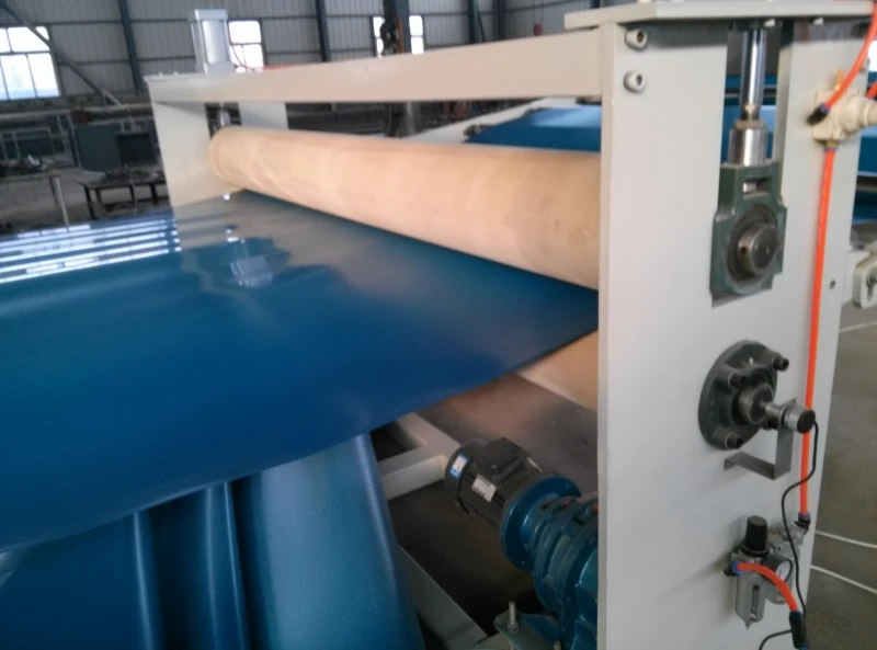 traction of ABS plate co-extrusion line