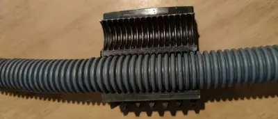 PP corrugated pipe machine