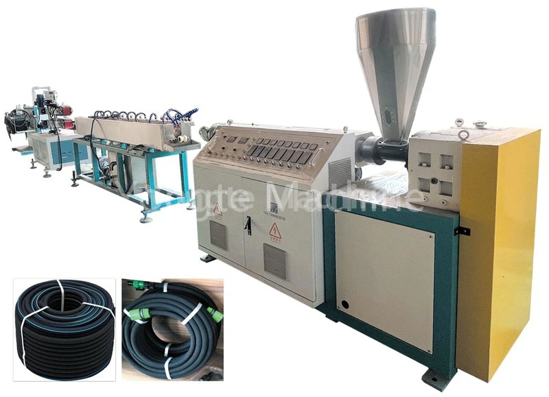 Rubber wastage recycling into rubber irrigation pipe
