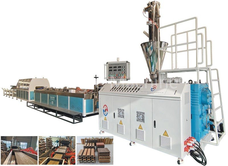 WPC profile machine