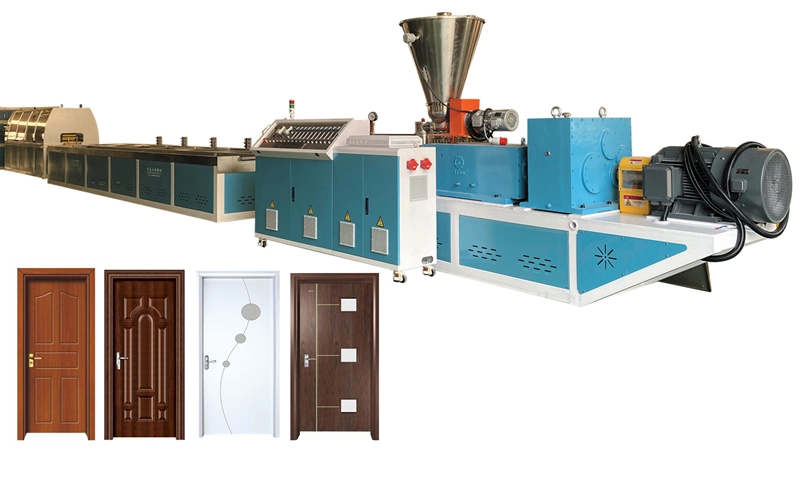 Závod na výrobu dveří WPC