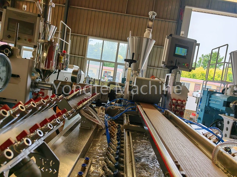 WPC výrobní linka pro recyklovaný PP/PE